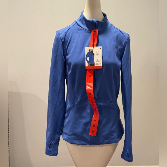 NWT Spyder Women's Yoga Jacket, Blue (Blue Delphi) - Picture 10 of 15